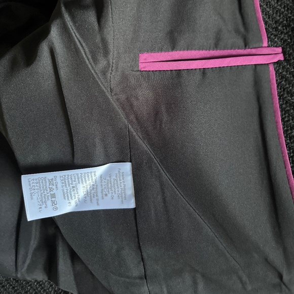 NWT J. Crew Factory Black Tweed Lady Jacket - Picture 7 of 8